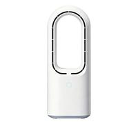 Bladeless Fan For Bedroom | 5 Speeds Portable Quiet USB LED Night Light