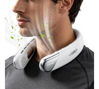 Bladeless Neck Fan | Quiet Rechargeable 5-speeds | Travel Neck Fan