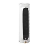 Bladeless Tower Fan, Personal Desk Fan, Quiet Air Circulator, 3 Speed Settings, Rechargeable Battery Powered, Compact Portable Design, Indoor Outdoor Use, Bedroom Living Room Kitchen Travel Accessory