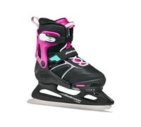 Bladerunner Micro Ice XT G Pattini da ghiaccio Misura Regolabile, Bambine e ragazze, Nero/Fucsia, 36-40