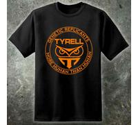 Bladerunner Tyrell Corp Uomo T Shirt Nexus 6 80s Sci Fi Film Piani