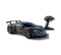 BLADEZ Batman Toyz Bat Tech - Auto telecomandata, azione super veloce fino a 25 km/h, ruote LED per un gioco emozionante, in scala 1:10, regalo di Batman per adulti e bambini dai 3 anni in su