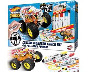 BLADEZ Hot Wheels Toyz Maak je eigen monstertruck - kunstset voor kinderen van 6
