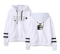 BLAENU Daniel Singer CAE-SAR Look What They Did TO Me Felpa con Cappuccio Stampata Retro Hip Hop Oversized Sportiva Maniche Lunghe per Uomo Donna XXS-4XL-White||x_s