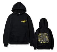 BLAENU Felpa con Cappuccio Mac Demarco This Old Dog Album Stampa Hoodie Moda Vintage Unisex Hip Hop Oversized Maglietta A Maniche Lunghe per Donne Uomini XXS-4XL-Black||s