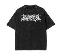 BLAENU Lorna Shore Tshirt Uomini Donne Cotone Moda Hip Hop Summer Tops Casual Oversized Manica Corta S-3XL-Style 4||l