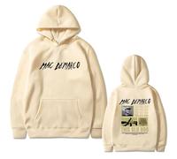 BLAENU Mac Demarco Felpa con Cappuccio Unisex This Old Dog Album Modello Manica Lunga Hoodie Casual Hip Hop Uomo Donna Retro Harajuku Streetwear XXS-4XL-Khaki||XX_s