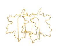 Blaihild 10 Graffette in Foglia Oro, Design in Acero