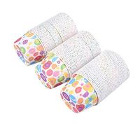 Blaihild 100 Mini Pirottini per Cupcake, Pirottini Rotondi per Muffin con Carta Patinata per Uso Alimentare, per Feste di Compleanno, Matrimoni, Baby Shower (Punti arcobaleno)