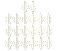 Blaihild 20 Eleganti Segnalibri con Graffette, Segnapagina in Metallo per Studenti e Insegnanti, Eleganti Spille Dorate per Agenda 3,6x2,2 Cm