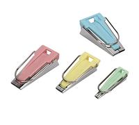Blaihild 4 Pezzi Sbieco per Nastro, 6mm 12mm 18mm 25mm Kit per Nastro in Plastica in Acciaio Inossidabile per Trapuntatura Cucito Tessuto, con 4 Misure per Pelletteria Fai da Te