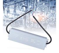 Blaihild Alimentatore con Interruttore 24V 100W Driver LED 4.16A IP67 Trasformatore Impermeabile per Uso Commerciale Illuminazione Esterna, Superficie Anodizzata Antiruggine per Telecamere per