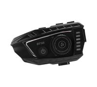 Blaihild Auricolare Interfono Moto Senza Fili Bluetooth 5.4 Comunicazione Bidirezionale Batteria da 500 MAh 20 Ore di Riproduzione CVC Riduzione del Rumore Musica Stereo Ritmo Luce IP67 Impermeabile