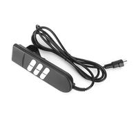 Blaihild Controller per Poltrona Elevabile Elettrica a 6 Pulsanti, Materiale ABS, Controllo Sensibile per Letti Regolabili, Elettrodomestici, Telecomando Universale per Veicoli da Trasporto