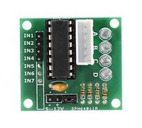 Blaihild Driver Motore ULN2003, Chip Ad Alta Potenza per Motore Passo-passo Quadrifase, Design Plug and Play per Progetti di Robotica e Fai da Te