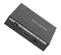 Blaihild Estrattore Audio, a Convertitore Audio SPDIF R/L con Uscita Loop Video 4K30HZ, per TV Proiettore Home Theater (Black)