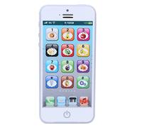 Blaihild Giocattolo Mobile per L'apprendimento del Bambino, Giocattolo Mobile Educativo Touch Screen con Luce Musicale per lo Sviluppo della Prima Infanzia, la Formazione Uditiva e i (WHITE)