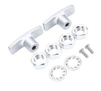 Blaihild Kit Maniglia Valvola di Scarico 2 Pezzi Set di Ricambio in Metallo per Asta di Prolunga della Valvola Fognaria Adatta a Vari Modelli di per la Vita in, Installazione Semplice, Viaggi