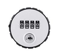 Blaihild Lucchetto a Combinazione Digitale in Lega di Zinco, Serratura per Armadietto di Sicurezza con Codice Numerico 100 con Chiavi, per Cassette degli Attrezzi Armadietti (Spessore installazione