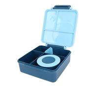 Blaihild Lunch Box in Acciaio Inossidabile, Multi Scomparti Portatili, Contenitore Sigillante per Alimenti per Insalate, Snack e Frutta, Ideale per Adulti e Bambini (BLUE)