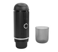 Blaihild Macchina da caffè Portatile, Macchina per caffè Elettrica da 19 Bar, Batteria da 7500 MAh, Compatibile con Capsule di Macinato 2 in 1, Tazza da 250 Ml, Serbatoio da 80 Ml, Materiale ABS,