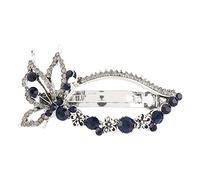 Blaihild Molletta per Capelli, Materiale in Lega con, Morsetto per Capelli Scintillante per un Look Accattivante, Fermacapelli Fantasia per Feste di Compleanno, Ballo di Fine Anno, Matrimonio, (350