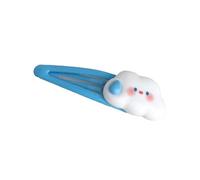 Blaihild Morsetto per Capelli Fermacapelli Plastica Metallo Resina Leggero Design a Stella a Forma di Nuvola per Frangia Corta, Mantiene i Capelli Lontani Dal Viso, Accessorio per lo Styling