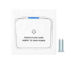 Blaihild Pannello Interruttori con Sensore per Chiavi Magnetiche Dell'hotel, Controllo Dell'alimentazione per il Riconoscimento dell'elettricità per il Risparmio Energetico con