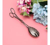 Blaihild Pinza per Pane, Utensile da per Servire Insalata e Dolci, Materiale in Lega di Zinco, Lunghezza 9,1 Pollici per Uso Domestico e Al Ristorante (Placcatura di rame scuro)