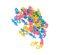 Blaihild Porta Bobina in Silicone da 100 Pezzi, Clamp/Holder per Organizer per Bobine di Filo Regolabili, Contenitore per Bobine Colorato per Progetti di Cucito e Artigianato