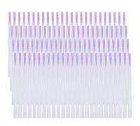 Blaihild Punte per Unghie in Fibra di Vetro, 100 Pezzi, 5,5 Cm, Mezza Copertura, Forme di Estensione per Unghie Finte, Flessibili e Leggere per Gel UV Builder Acrilico, per Tecnici di Studi di Nail
