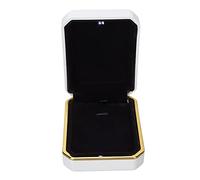 Blaihild Scatola con Ciondoli, Elegante Contenitore per Gioielli con Luce per Collane, Proposte di Matrimonio, Fidanzamenti, Regali, Mamme, Anniversari, Compleanni (WHITE)