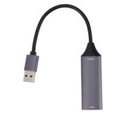 Blaihild Scheda di Acquisizione Video 4K USB 3.0 Game Grabber in Lega di Alluminio per Streaming, Registrazione a Bassa Latenza a 30 Hz, Cavo Prolungato da 15 M per Conferenza Twitch con Zoom OBS
