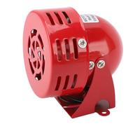 Blaihild Sirena a Tromba con Cicalino, Mini Sirena Stroboscopica Elettrica di Avvertimento da 110 Decibel con Motore in Rame Puro e Dissipazione del Calore, per Fabbriche, Scuole, Ranch e (24V)