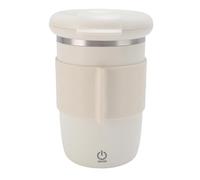 Blaihild Tazza da caffè con Miscelazione Automatica in Acciaio Inossidabile 304 da 420 Ml, Batteria Ricaricabile Tramite USB da 200 MAh, Agitatore Magnetico con Arresto Automatico Anni '60, Niente