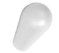 Blaihild Testa a Sfera per Joystick, Accessorio da Gioco con Impugnatura Superiore a Bilanciere Ovale con Interfaccia M6, con Impugnatura Comoda, per Maniglie di Console di Gioco Parti (WHITE)