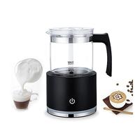 BLAIS Montalatte staccabile Montalatte elettrico da 250 ml e piroscafo con controllo touch Funzionamento silenzioso 600 W Macchina per schiuma calda/fredda 2 in 1 per espresso Cioccolata calda Latte
