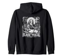 Blaise Pascal La filosofia della scommessa del Fuoco Felpa con Cappuccio