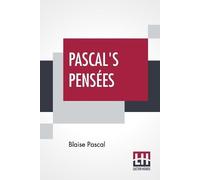 Blaise Pascal Pascal's Pensees (Tascabile)