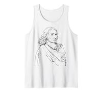 Blaise Pascal Ritratto Insegnante di Matematica e Fisica Canotta