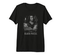 Blaise Pascal Studioso di filosofia Matematica Maglietta Premium