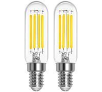 Blakapoo T22 E14 Lampadine LED per Frigorifero 3W Bianco Caldo 2700K, SES Pygmy Bulbs Sostituzione a Risparmio Energetico per E14 Lampadina per Frigorifero 28W, Piccola Vite Luce Notturna, 2 Pezzi