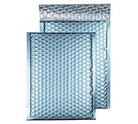 Blake Colour Packaging 250 x 180 mm 70 Mu Busta a bolle metallica Stacca e sigilla (MTCB250) Blu cotone, Confezione da 500