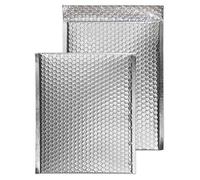Blake Colour Packaging 320 x 240 mm 70 Mu Busta a bolle metallica Stacca e sigilla (MTA324) Argento metallizzato, Confezione da 500
