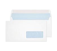 Blake Everyday 110 x 220 mm 100 g/m2 Portafoglio Stacca e sigilla (25885RH) Bianco, Confezione da 500