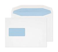 Blake Everyday 162 x 229 mm 110 g/m2 Portafoglio per spedizioni Gommato (8708) Bianco, Confezione da 500