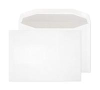 Blake Everyday 162 x 229 mm 90 g/m2 Portafoglio per spedizioni Gommato (016M) Bianco, Confezione da 500