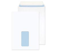 Blake Everyday 229 x 162 mm 100 g/m2 Tasca Stacca e sigilla (23084) Bianco, Confezione da 500