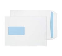 Blake Everyday 229 x 162 mm 110 g/m2 Tasca Autosigillante (8894) Bianco, Confezione da 500