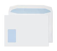 Blake Everyday 229 x 324 mm 100 g/m2 Portafoglio per spedizioni Gommato (3810CBC) Bianco, Confezione da 500